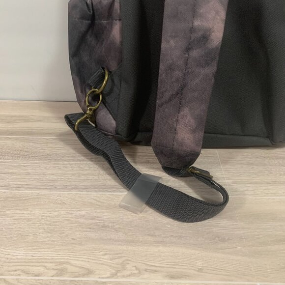 Thirty One Gray Light Pink Strokes Sling Backpack - Picture 5 of 10